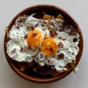 huevos estrellados