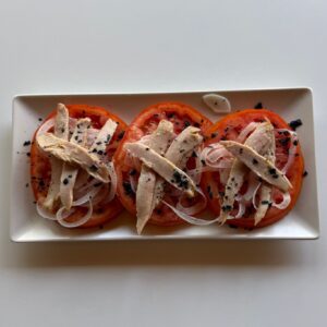 tomate con ventresca