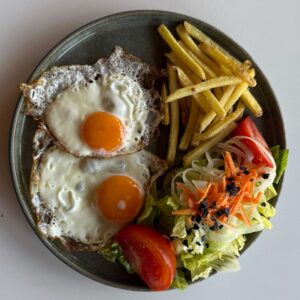 huevos fritos